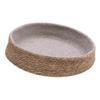 Round Pet Bed for Home, Handwoven Grass-Wicker Sleeping Nest view 1