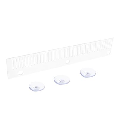 BESPORTBLE Overflow Comb Transparent with 3 Suction Cups for Aquariums