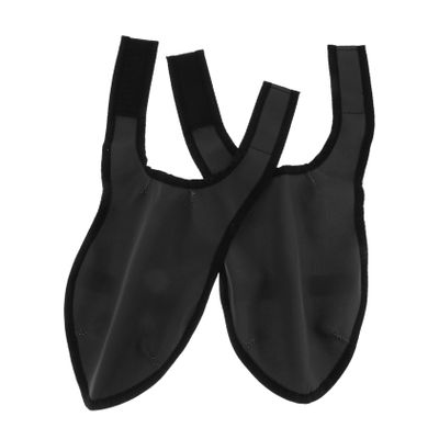 FRCOLOR Breathable, Dirt-Resistant Polyester Pongee Shoe Covers for Hair Salons