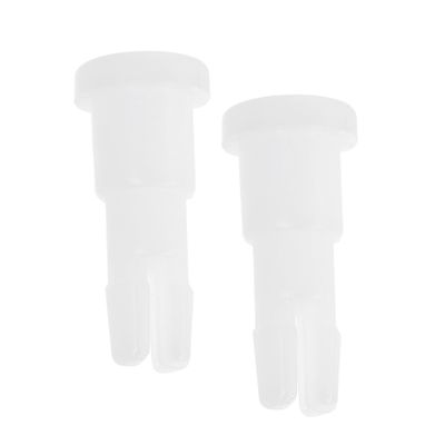 Plastic Fixation Pins, 1 Pair, White, for Eye Measuring Devices
