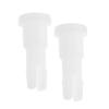 Plastic Fixation Pins, 1 Pair, White, for Eye Measuring Devices view 1