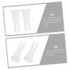 Plastic Fixation Pins, 1 Pair, White, for Eye Measuring Devices view 2