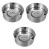 BESPORTBLE 3-Piece Stainless Steel Dog and Cat Bowls with Anti-Splash Slow-Drinking Design view 1