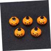 Sosoport 12-Piece Pumpkin-Shaped Cartoon Pet Collar Charms view 3