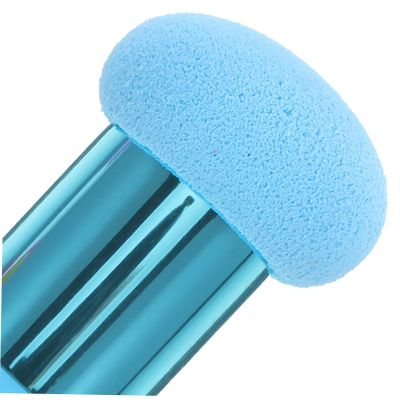 Baluue 9-Piece Lollipop Makeup Brush Set with Mushroom Sponges