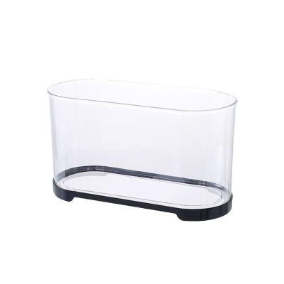 Black Desktop Aquarium, Transparent AS, 32 × 14.4 × 16 cm / 32 × 14.4 × 25 cm