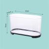 Black Desktop Aquarium, Transparent AS, 32 × 14.4 × 16 cm / 32 × 14.4 × 25 cm view 2