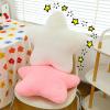champracer Plush Star Pillow, Decorative Pillow for Children's Room, 50 cm, White view 3