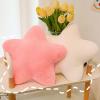 champracer Plush Star Pillow, Decorative Pillow for Children's Room, 50 cm, White view 4