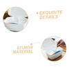 2-Pack Reusable Plastic Wet Wipe Boxes, White view 2