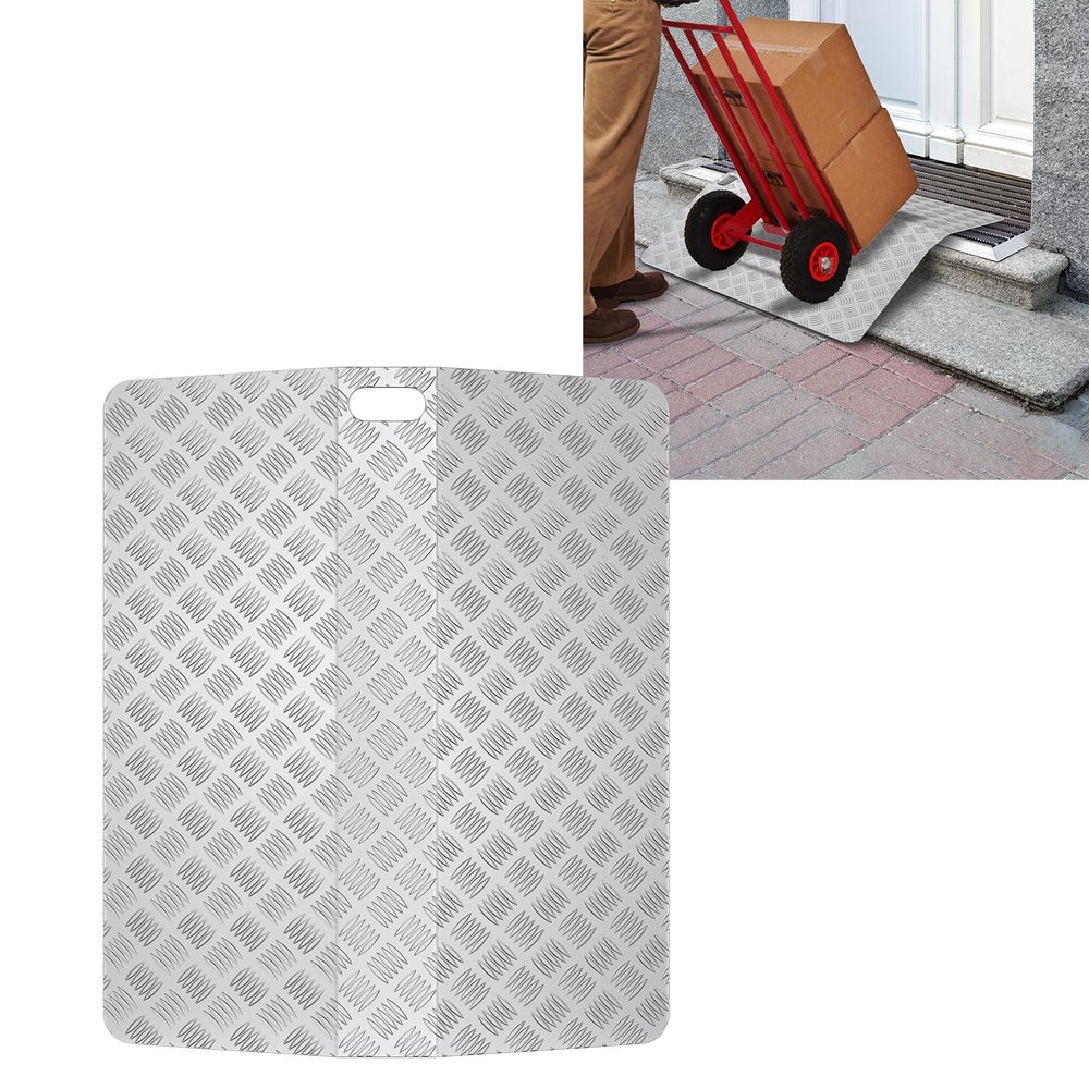 VA-Cerulean Aluminum Threshold Ramp, 70 x 100 x 10 cm