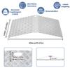 VA-Cerulean Aluminum Threshold Ramp, 70 x 100 x 10 cm view 2