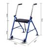 sjdoPulse Upright Rollator, Foldable Walker with Wheels view 2