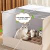 ZXFDMSWJ Indoor/Outdoor Modular Pet Playpen for Cats and Small Animals view 3