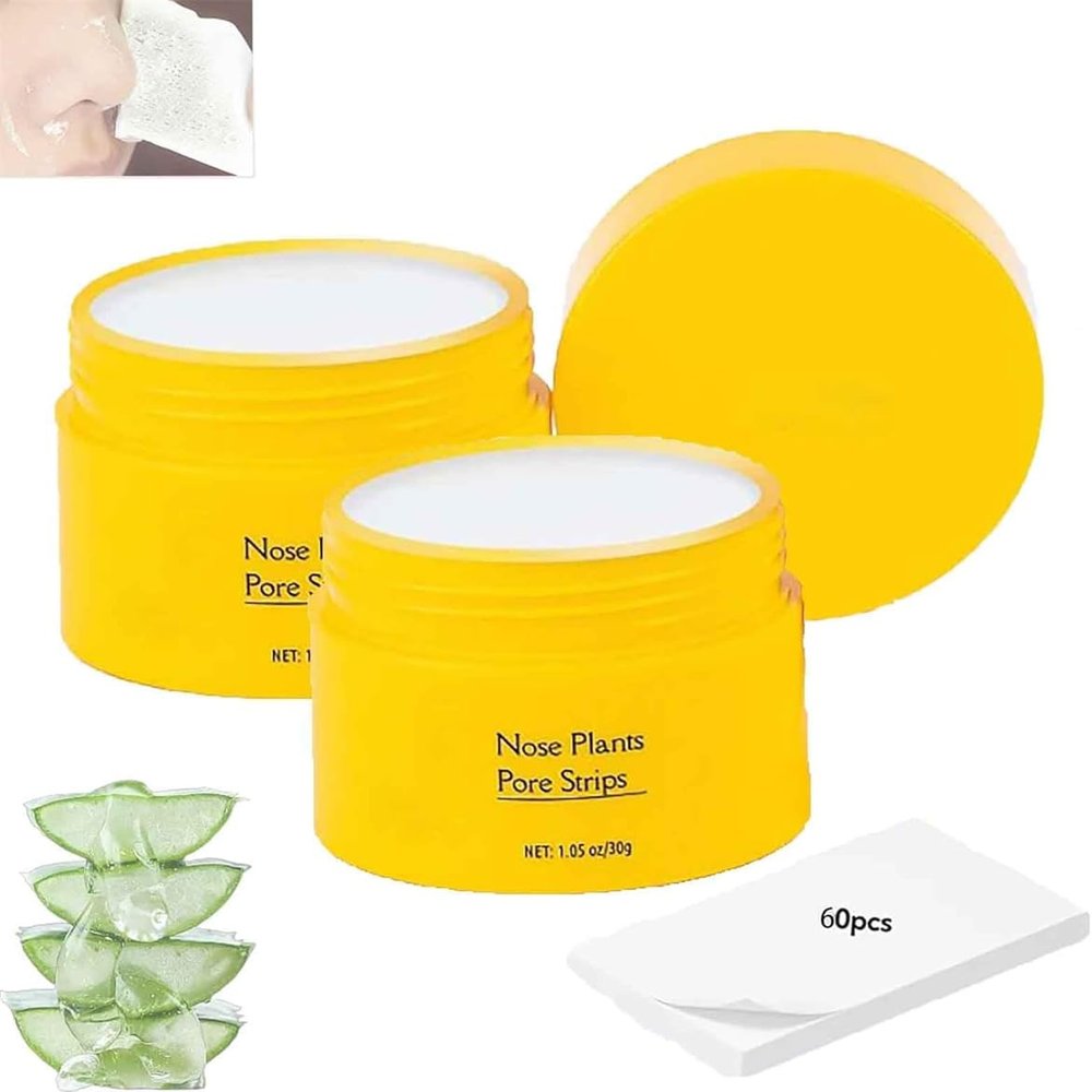Deep-Cleansing Pore Strips for Blackhead Removal, 2 Pieces