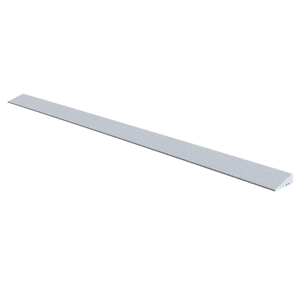 LYUCAYHQ Wheelchair Threshold Ramp, Curb Ramp for Electric Wheelchairs, Gray, 99 × 7 × 3 cm