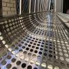 SXYKXYDL 304 Stainless Steel Perforated Sheet, Full-Coverage Plate for French Balcony Window Railings, Decorative Round-Hole Mesh (23.62 x 354.33 in) view 3