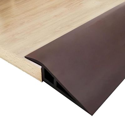 PVC Threshold Ramp, 100 cm, for 1.8–2.3 cm Thresholds, Brown