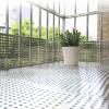 SXYKXYDL 304 Stainless Steel Perforated Sheet, 8 mm Round Holes, for Balcony and Garden Railings, 15.75 x 275.59 in view 2