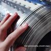 SXYKXYDL 304 Stainless Steel Perforated Sheet, 8 mm Round Holes, for Balcony and Garden Railings, 15.75 x 275.59 in view 4
