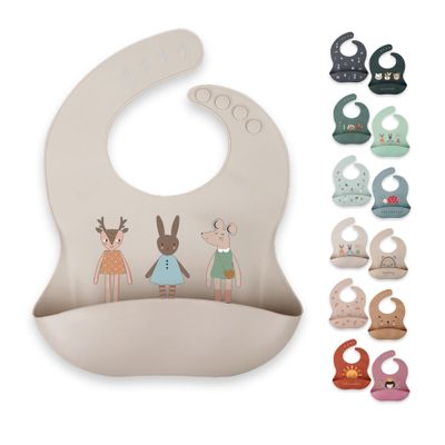 ARTEE Silicone Bib (Friends Sand)