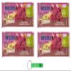 4x Misura Fibrextra Whole-Grain Crackers with Beetroot and Black Carrot, 385 g Pack + Free Beni Culinari Keychain view 1