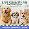 NATPAT Pet Zen Calming Patches for Dogs and Cats, Non-Medical, for Stress Relief During Travel, Fireworks and Separation Anxiety, Long-Lasting and Non-Toxic, 24 Patches view 4