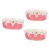 Toddmomy 3-Piece Ceramic Hamster Food Bowls view 1