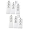 Healeved 2-Piece Refillable Squeeze Bottles for Travel, Leakproof Toiletry Containers for Lotion, Shampoo and Shower Gel with Labels view 1