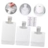 Healeved 2-Piece Refillable Squeeze Bottles for Travel, Leakproof Toiletry Containers for Lotion, Shampoo and Shower Gel with Labels view 4