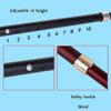 Adjustable Walking Cane with Ergonomic Wooden Handle view 2