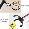 Adjustable Walking Cane with Ergonomic Wooden Handle view 4