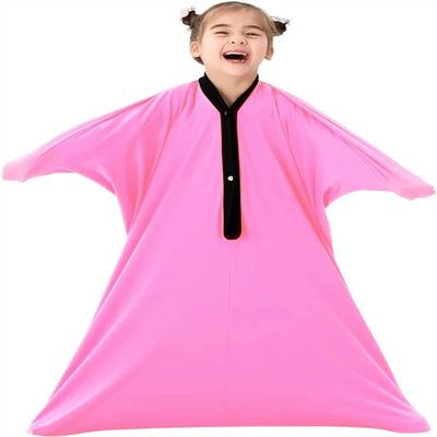 Sensory Body Sock, Deep-Pressure Stimulation for Children and Adults with Sensory Impairments or Autism, Full-Body Wrap, Pink, XL