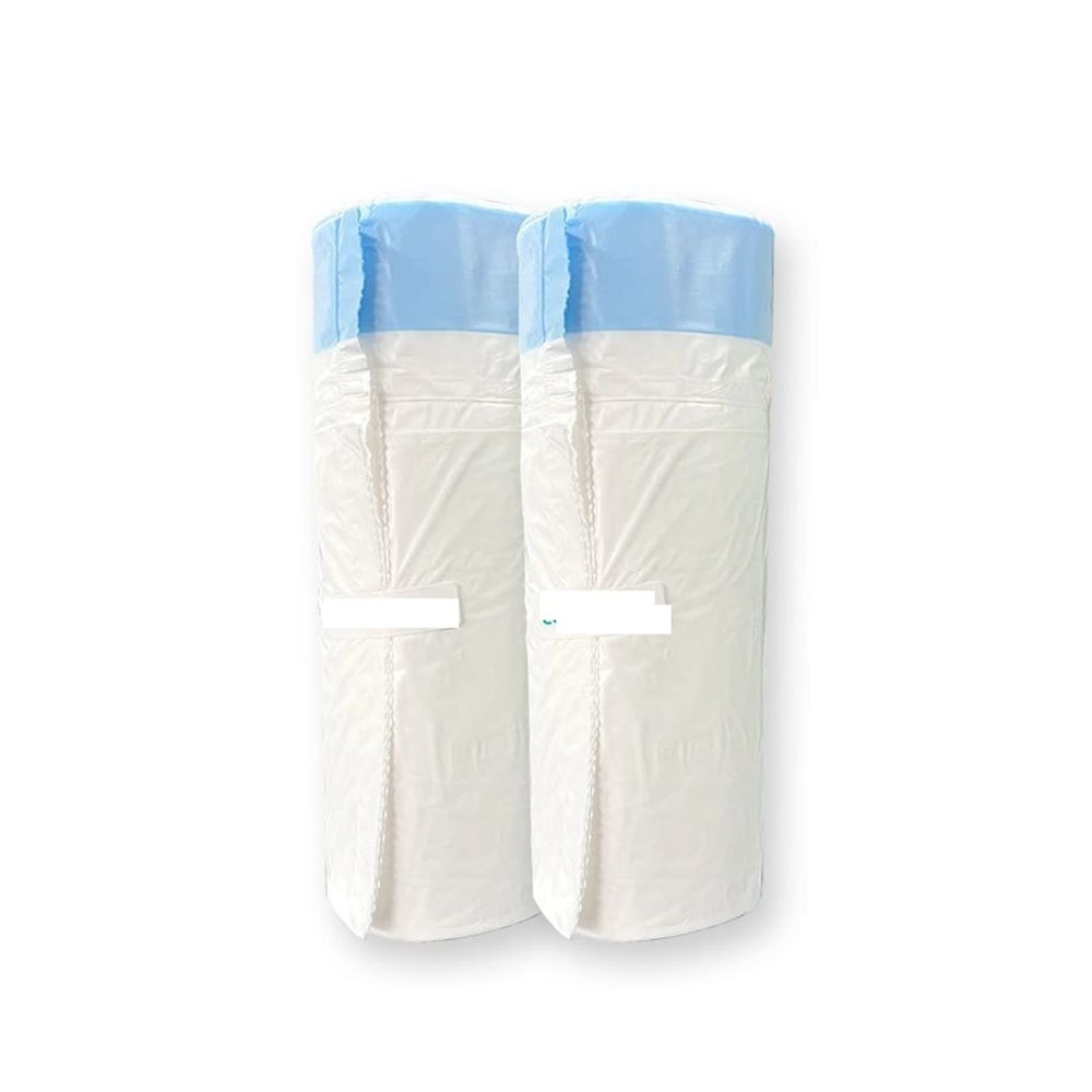 SHEHUALI Automatic Litter Box Waste Bags, Drawstring Closure, 2 Rolls/30 Bags