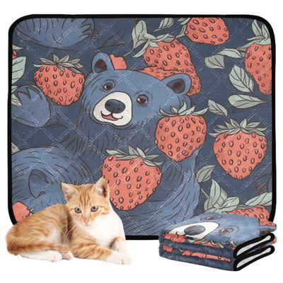Washable Reusable Dog Training Pads, 50.8 x 61 cm, Non-Slip, 3-Pack