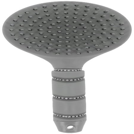 EKKIA Equitheme Mane and Tail Brush with Rhinestones, Gray, One Size