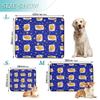 2-Pack Reusable Pet Training Pads, Dark Blue Cat Cartoon, 24 x 36 in + 36 x 42 in view 3