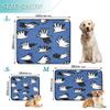 3-Pack Indoor Dog Pee Pads, Washable Non-Slip Mats, 20 x 24 in, Doodle Dove Birds Pattern view 3