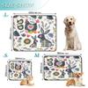 Indoor Washable, Non-Slip Dog Pads for Floors and Cars, 24 x 36 in + 36 x 42 in, Cute Easter Bunnies, 2-Pack view 3