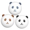 INOOMP 3-Pack Panda Silicone Pet Bath Brushes view 1