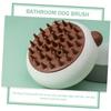 INOOMP 3-Pack Panda Silicone Pet Bath Brushes view 4