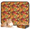 Washable Non-Slip Dog Mats, Autumn Leaves, 61 x 91.4 cm + 91.4 x 106.7 cm, 2-Pack view 1