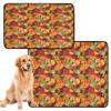 Washable Non-Slip Dog Mats, Autumn Leaves, 61 x 91.4 cm + 91.4 x 106.7 cm, 2-Pack view 2
