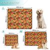 Washable Non-Slip Dog Mats, Autumn Leaves, 61 x 91.4 cm + 91.4 x 106.7 cm, 2-Pack view 3