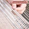 SXYKXYDL 304 Stainless Steel Perforated Sheet, Cat Balcony Net Safety Panel, Decorative Anti-Theft Grille, 3-Piece Set, 0.5 x 1 m view 4