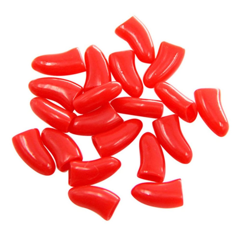 Milisten 140-Piece Cat Nail Caps