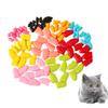 Milisten 140-Piece Cat Nail Caps view 4