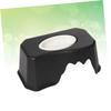 INOOMP 2-Piece Reptile Food and Water Bowls with Hide, Black view 4