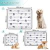 Washable Non-Slip Pee Pads for Large Dogs, 20 x 24 in, Panda Pattern, 3-Pack view 3