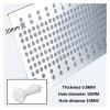 Safety Net, 304 Stainless Steel Perforated Sheet, 1 Piece, Anti-Theft Window Protection Pad, Balcony and Garden Safety Net, Fall-Protection and Escape-Resistant Wire Mesh (Color: Silver, 1 mm, Size: view 3